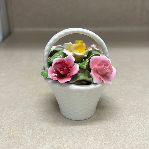 Other - Radnor Bone China Basket of flowers